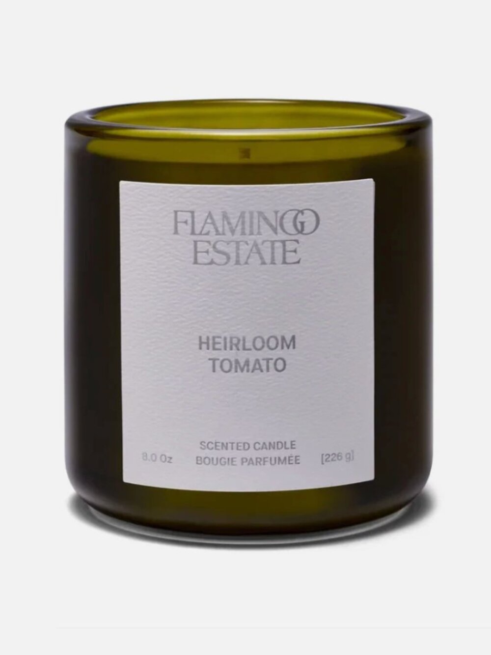 FLAMINGO ESTATE Heirloom Tomato Scented Candle - 8oz. w/box NEW